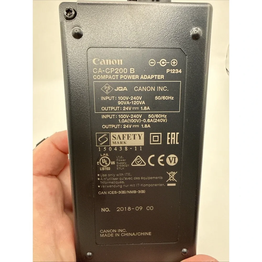 Genuine Kodak AC Adapter 24V for Canon Selphy CP1300 CP1200 CP910 CP760 CP780